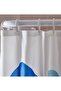Bergvattnet Patterned Shower Curtain 180X200 cm Waterproof Bathroom Curtain White-Blue I.K.E.A - 3