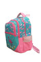 Girl's Primary School Orthopedic Flamingo Turquoise 2-Piece Bag Set with 4 Compartments, Water Bottle and Compartment for Nutrition 586 - 2