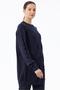 Knitted Detailed Stoned Knitwear Tunic Dark Blue - 2