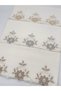 3-Piece Velvet Luxury French Laced Dowry 50X90 Hand and Face Towel - 3