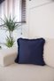 Ruffled Blue Throw Pillow Cover Decorative Bohemian Soft Sofa Back Cushion Gift Christmas 45X45 - 3