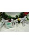 Christmas Tree Bow, Polyester, 10 cm, DANEX, Silver - 3