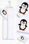 100% Cotton Soft Baby Bathrobe Towel – Penguin Patterned 100*100 cm - 3