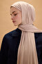 Bamboo Combed Shawl - Cream - 4