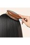 Natural Wooden Toothed Sandalwood Oval Hair Lightening Brush Air Cushion Medium Size Hair Brush Af-109 - 6