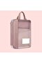 Transparent Mesh Wide-Angle Storage Bag,School Office Work Organizer Briefcase