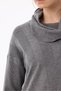 Degaje Yaka Triko Tunik Gri̇ - 3