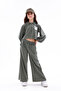 Girls' Polo Neck Double Set - 2