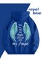 Dear Couple Combination Angel and Demon Wing Printed Special Design Hooded Sweatshirt 2-Piece Set - 3
