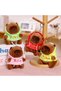 Capybara Hoodie Plush Toy Keychain 🦫   Cute Baby Animal Figure Bag & Car Ornament Accessory - 8