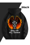 Dear Couple Combination Angel and Demon Wing Printed Special Design Hooded Sweatshirt 2-Piece Set - 2