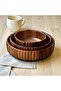 Curve 22-19-15 cm Acacia Bowl Set of 3