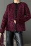 Leopard Patterned Crew Neck Knitwear Cardigan Aw25Hi0040 - 6