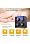 4 Watch Winder for Automatic Watches, Wooden Rotating Watch Case with LED Light - 8