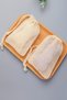 Cotton Mesh Bath Scrubber Set of 6 Natural Soap Holder and Shower Scrubber - 2