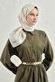وشاح من قماش الجاكار والقطن - 4464 17 - 4