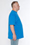 Black Horn Men's Crew Neck 100% Cotton Oversize T-Shirt - 5