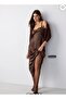 Brown Leopard Mesh Pantyhose - 2
