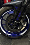 White Color Wheel Rim Stripe Sticker Set (16 Pieces) Inside Yamaha Motor Group