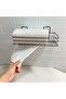 Black Metal Towel Rail with Adhesive, High Quality Towel Rail - 3