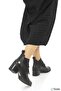 Women's Short Thick Heeled Laceless Genuine Leather Orthopedic Short Classic Boots M26/Kb1805 - 5