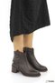 Women's Genuine Leather Orthopedic Classic Thick Heeled Laceless Boots M26/Kb8025 - 6