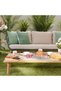 Omeya 5-Seater Outdoor Sofa Set | Aluminium Frame Garden Furniture | Modern Patio Seating - 3
