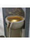 Dual Bowl Fountain – Elegant Indoor/Outdoor Water Feature for Balconies & Lounges, 41x35x100 cm - 3
