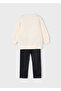 Girl's Printed Sweatshirt and Leggings Set (Ages 4-10) – Comfortable, Casual and Stylish Combination - 4