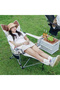 AUTO FAMILY Ultimate Reclining Camping Chair with Footrest, Folding Outdoor Chair with Footrest - 4