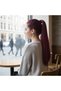 Fiber Synthetic Magic Ponytail - Red Brown