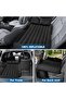 AUTO FAMILY Premium Inflatable Car Air Mattress with Back Seat Support & Pump Black - 5