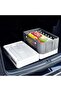 AUTO FAMILY Outdoor Camping Storage Box 50L, Foldable Plastic Storage Box with Lids - 4