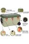 AUTO FAMILY 72-Hour Cold Storage Outdoor Cooler Box 145L - 3