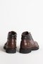 Men's Thick Sole Zippered Casual Boots Genuine Leather Br 07124 Taba - 3
