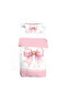 Single Person Stylish Ribbon Bow Butterfly Pattern Bedding Set - 2