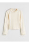 Esvab • Modern & Distinctive Zero Roba Collar Beaded Embroidered Women's Knitwear Sweater - 6