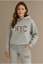 Leopard Nyc Printed Unisex Women/Men Hooded Oversize Bottom/Top Tracksuit Set