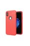 Case for Apple iPhone X Zore Soft TPU Red