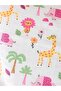 Printed Baby Girl Muslin Blanket 90X100 cm (S4) - 3