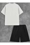 Men's Fisherman Themed Shorts Set - 2