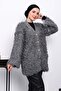 Smoked Buttoned Angora Cardigan