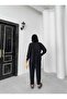 Single Pocket Buttoned Flowy Shirt Elastic Lace-Up Waist Pocketed Pants Suit - 4