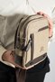 Canvas Series Multi-Compartment Crossbody/Handheld Men's Bag - 2