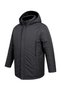 Large Size Hooded Softshell Coat (Loose Comfortable Fit)