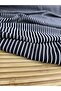 Viscose Dress Set – Suitable for Daily and Special Occasions (Black Striped) - 2