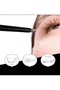Oblique and Straight Tip Stainless Steel Eyebrow Tweezer Set Professional - 4