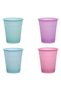 Set Plastic Cups, 300ml, Multicolor, 45 Pieces - 2