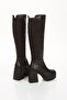 Platform Heeled Boots
