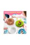 3D Silicone Cake Mold Set – Round Cake Pans and Mini Cheesecake Molds with Lid - 3